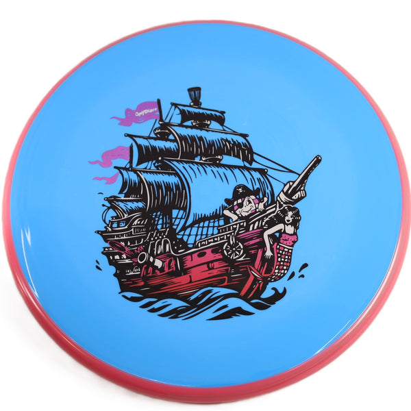 Putt and approach disc golf disc - Axiom Tempo with GolfDisco Originals Discs Ahoy stamp