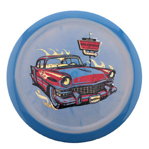 Fairway driver disc golf disc - Streamline Turbulence with GolfDisco Originals Hot Rod Driver stamp