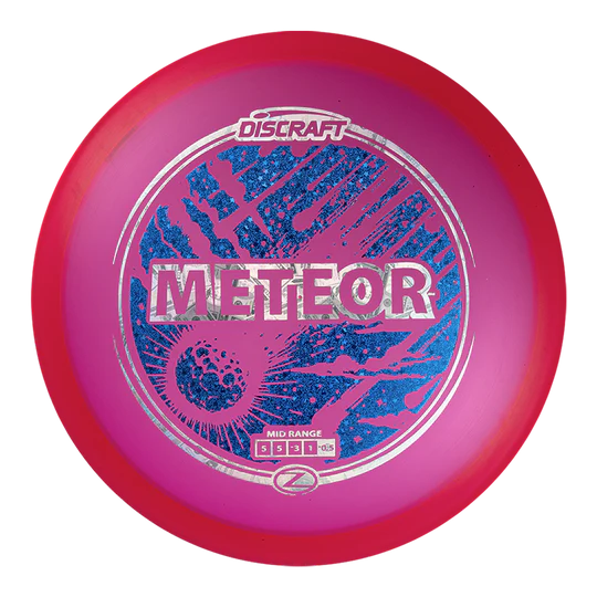 Discraft - Meteor - Z Line - Reimagined (2 Foil Design) Disc Golf disc golf discs disc golf discs for sale Discraft discs elite z lline Meteor mid Mid-Range midrange restock z z meteor