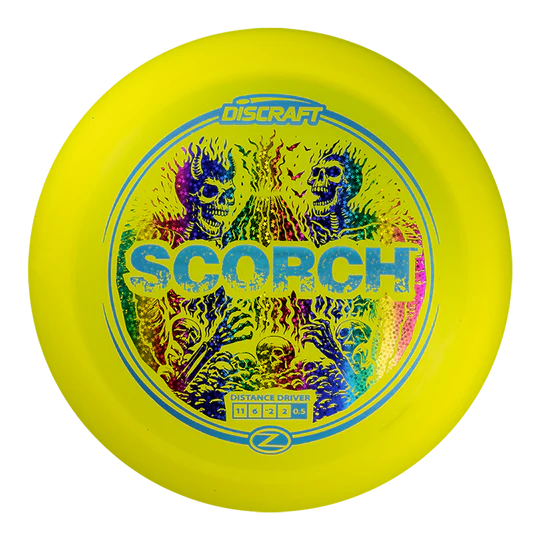 Discraft - Scorch - Z - Reimagined Edition (2 Foil Design) Disc Golf disc golf discs disc golf discs for sale DISCRAFT discs DISTANCE DRIVER driver elite z first run SCORCH z