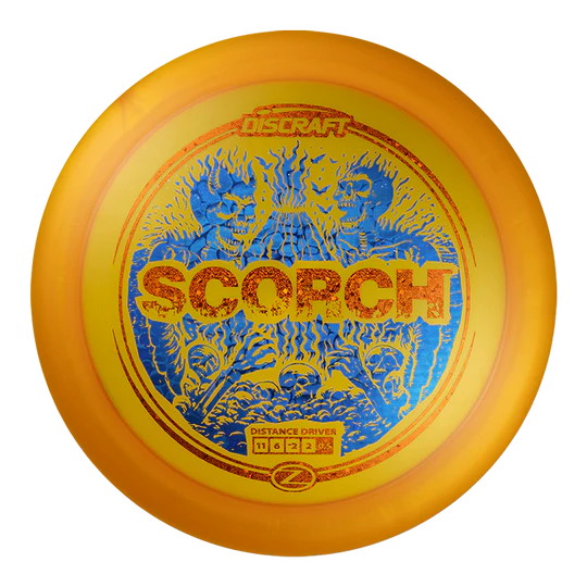 Discraft - Scorch - Z - Reimagined Edition (2 Foil Design) Disc Golf disc golf discs disc golf discs for sale DISCRAFT discs DISTANCE DRIVER driver elite z first run SCORCH z