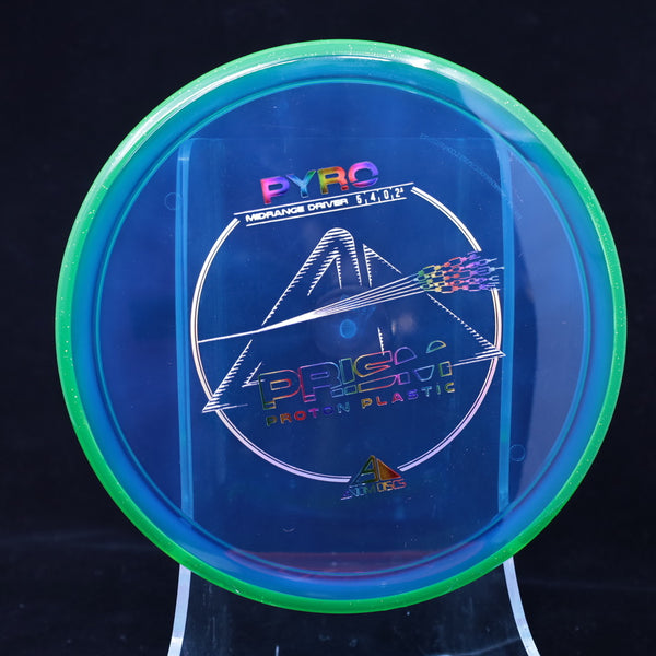 Axiom - Pyro - Proton Plastic - Midrange Driver 176-179 BLUE GREEN 176 axiom Disc Golf disc golf discs disc golf discs for sale discs mid mid-range midrange midrange driver mvp piro proton pyro