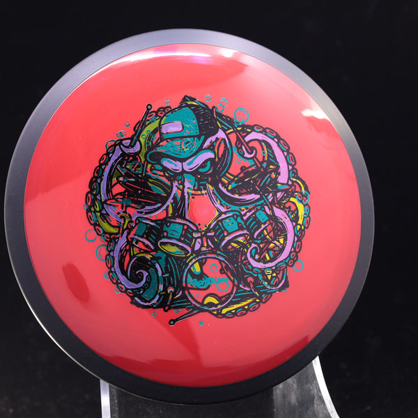 MISPRINTS - MVP - TRAIL - Neutron - GolfDisco Originals "Otto" 11 RED 172 custom stamps Disc Golf GOLFDISCO ORIGINALS James MVP mvp neutron trail mvp trail octopus otto trail disc