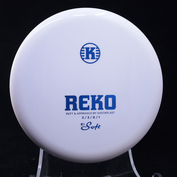 Kastaplast - REKO - K1 SOFT - Putt & Approach 170-175 WHITE BLUE 176 Driving putter k1 Kastaplast putt putt & Approach Putt and Approach Putter Putting reko