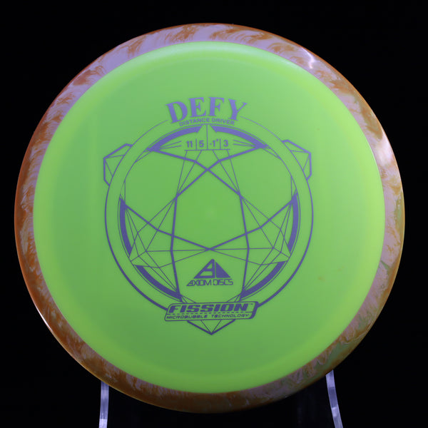 Axiom - Defy - Fission - Distance Driver 170-175 45 YELLOW ORANGE MIX 172 Axiom Axiom discs axiom fission defy defy Fission fission defy