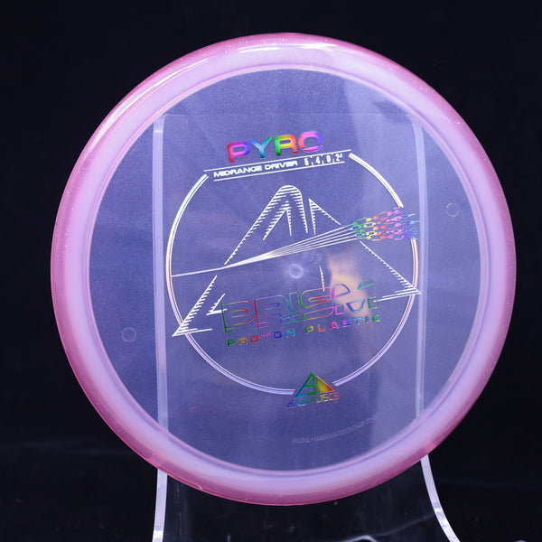 Axiom - Pyro - Proton Plastic - Midrange Driver 176-179 WHITE PINK 177 axiom Disc Golf disc golf discs disc golf discs for sale discs mid mid-range midrange midrange driver mvp piro proton pyro