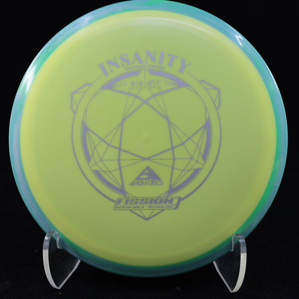 Axiom - Insanity - Fission - Distance Driver 145-149 YELLOW MINT 146 Axiom Axiom discs axiom neutron distance Distance Driver Driver Fission insanity