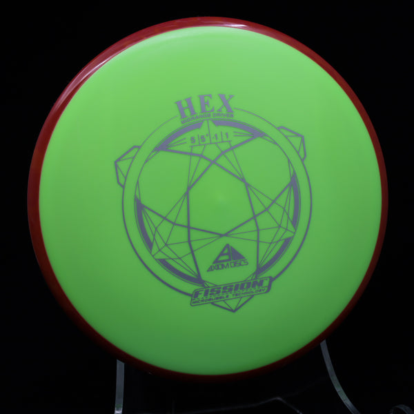 Axiom - Hex - Fission - Midrange 165-169 2 YELLOW RED 167 axiom Disc Golf disc golf discs disc golf discs for sale discs hex march newsletter mid Mid-Range midrange midrange driver mvp Neutron stable straigh swirly understablem