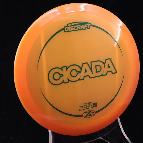 Discraft - Cicada - Z LITE - Fairway Driver ORANGE GREEN 158 1st run Beginner Friendly cicada Disc Golf disc golf discs disc golf discs for sale Discraft discs Driver fairway Fairway Driver first run Z