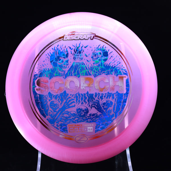 Discraft - Scorch - Z - Reimagined Edition (2 Foil Design) 3 PINK BLUE 174 Disc Golf disc golf discs disc golf discs for sale DISCRAFT discs DISTANCE DRIVER driver elite z first run SCORCH z