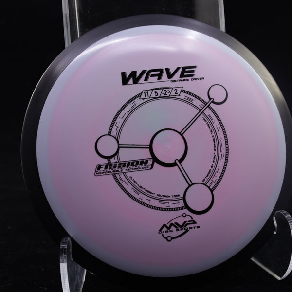 MVP - Wave - Fission - Distance Driver 155-159 PINK BLUE 157 distance Distance Driver Driver Fission high speed driver Mi robubble microbubble MVP MVP Disc Sports stabel stable wave