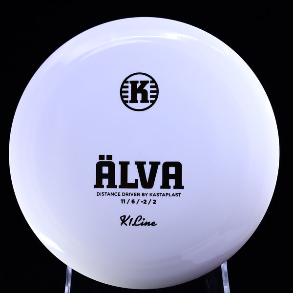 Kastaplast - ALVA - K1 - Distance Driver WHITE BRASS 172 ALVA falk first run k1 kasta Kastaplast