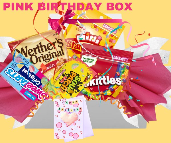 "Make it a Gift" PINK BIRTHDAY GIFT BOX - add on to your disc order