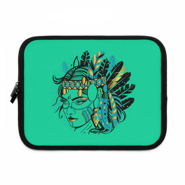 Laptop Sleeve HURIT logo, water resistant, available sizes: 7", 10", 13", 15", 17" laptop tablet sleeve GolfDisco Exclusive stamp design