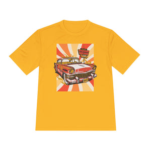 Hot Rod t shirt - moisture wicking shirt Gold DTF Men's Clothing performance Polyester Sportswear T-shirts Unisex Women's Clothing