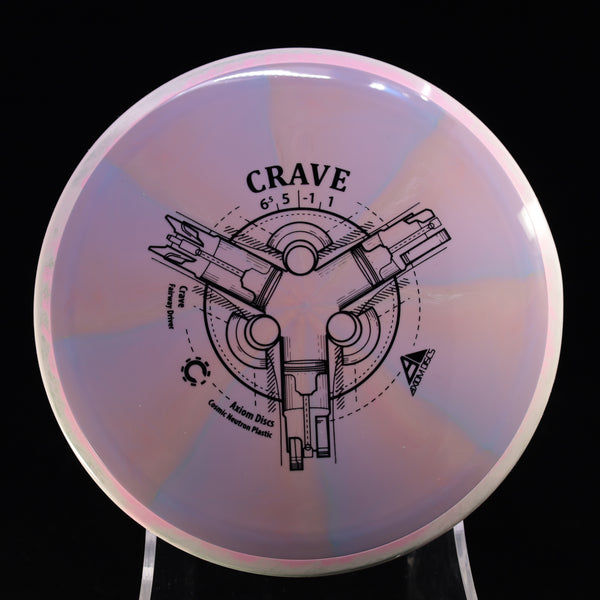 Axiom - Crave - Cosmic Neutron - Fairway Driver 170-175 8 PLUM PINK THISTLE 174 axiom Axiom cosmic neutron crave axiom crave cosmic neutron cosmic Cosmic Neutron cosmic neutron crave crave fairway driver mvp neutron sara hokom signature disc