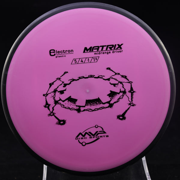 MVP - Matrix - Electron - Midrange PINK Disc Golf Electron Gyro gyronauts matricks matrix matrx MVP MVP Disc Sports mvpdiscsport