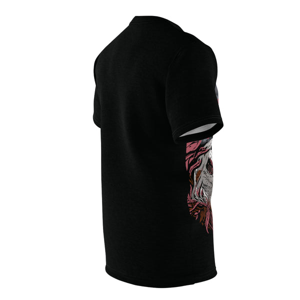 T shirt - " 'Til Death" GolfDisco Original disc stamp design - Unisex style shirt  (Choose: white or black stitching) Light Fabric/100% Polyester (4oz or 6 oz)