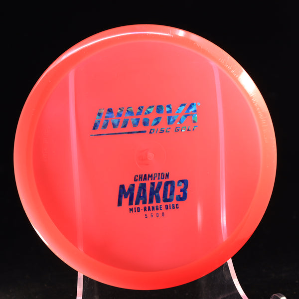 Innova - Mako3 - Champion - Midrange HOT PINK BLUE SHARDS 167 champion golf disco golfdisco golfdisco.com innova innova champion innova champion discs mako mako 3 mako3 mid mid range mid-range-midrange midragne midrange midrange driver