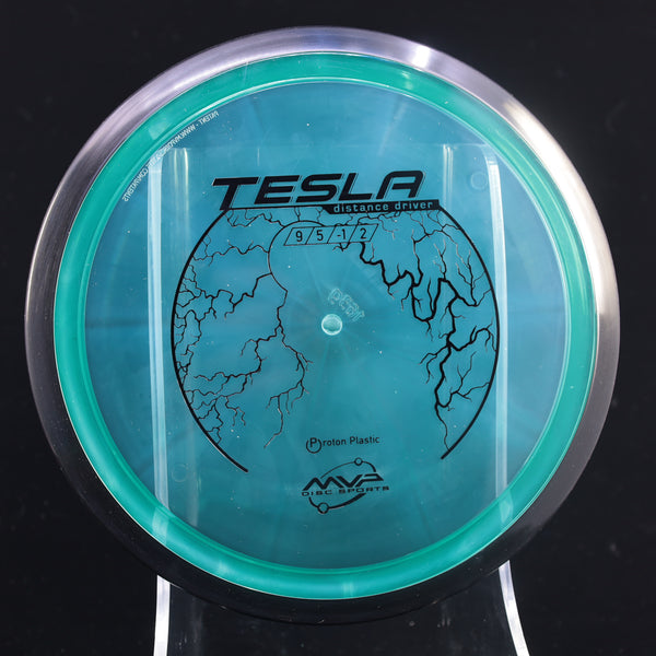 MVP - Tesla - Proton - Distance Driver 160-164 16 TEAL 163 control driver distance Distance Driver Driver MVP MVP Disc Sports mvpdiscsport neutron tesla