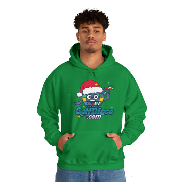 Hooded Sweatshirt - "GolfDisco christmas" Hoodie -Unisex - Heavy Blend