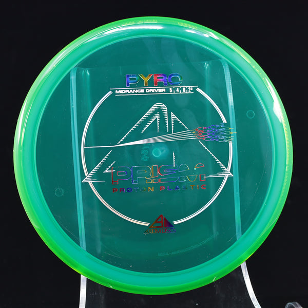 Axiom - Pyro - Proton Plastic - Midrange Driver 175-179 2 AQUAMARINE GREEN 178 axiom Disc Golf disc golf discs disc golf discs for sale discs mid mid-range midrange midrange driver mvp piro proton pyro