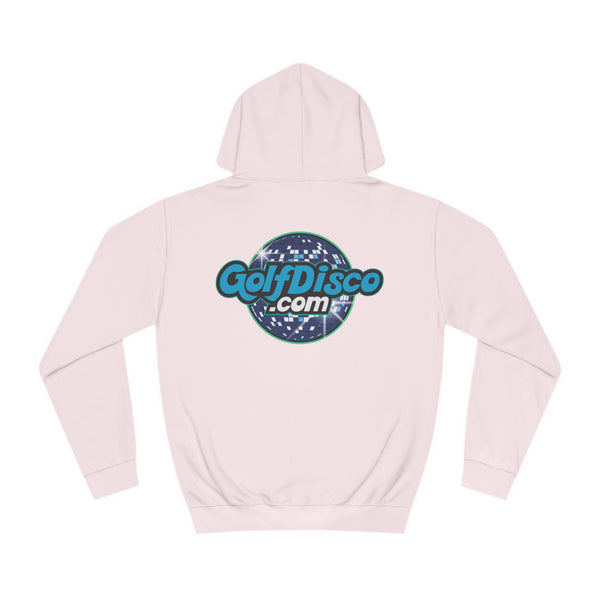 Hoodie "GolfDisco" Logo - College style sweatshirt (Medium-Heavy Fabric) Kangaroo pocket golfdisco hoodie golfdisco sweatshirt