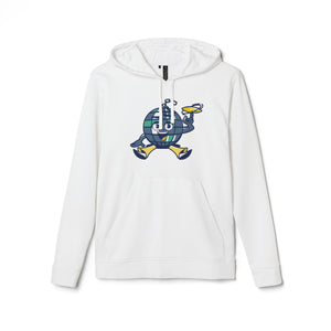 adidas Fleece Hoodie "GolfDisco.com" Medium-heavy fabric - Pouch pocket White disc golf hoodie DTF golfdisco golfdisco hoodie Hooded Hoodies Men's Clothing Sportswear Unisex Women's Clothing