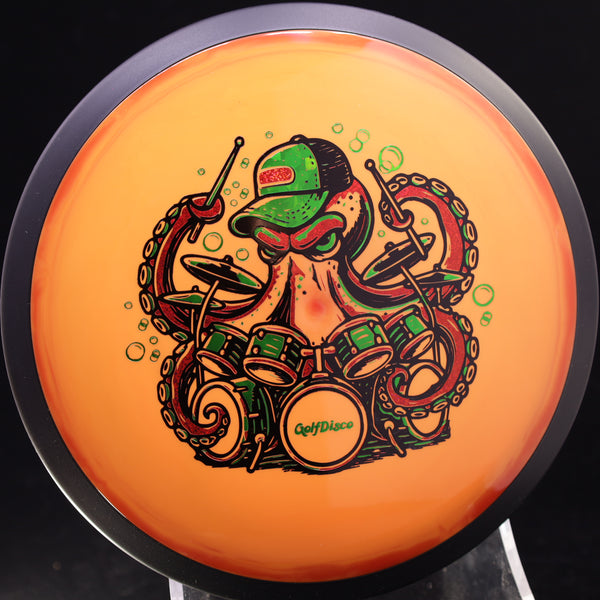 MVP - Trail - Neutron - GolfDisco Originals "Otto" 39 ORANGE 175 custom stamps Disc Golf GOLFDISCO ORIGINALS James MVP mvp neutron trail mvp trail octopus otto trail disc