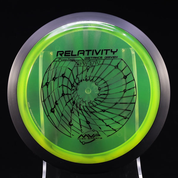 MVP - Relativity - Proton - Distance Driver 170-175 1 GREEN 173 Distance Driver Driver MVP MVP Disc Sports Neutron Relativity Understable