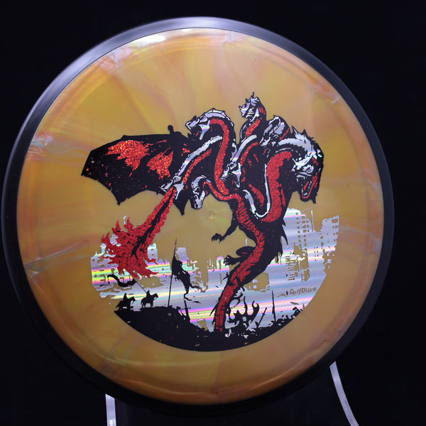 MVP - Plasma Servo - "THE DRAGON" A GolfDisco original custom stamp design GOLFDISCO ORIGINALS MVP MVP Disc Sports servo