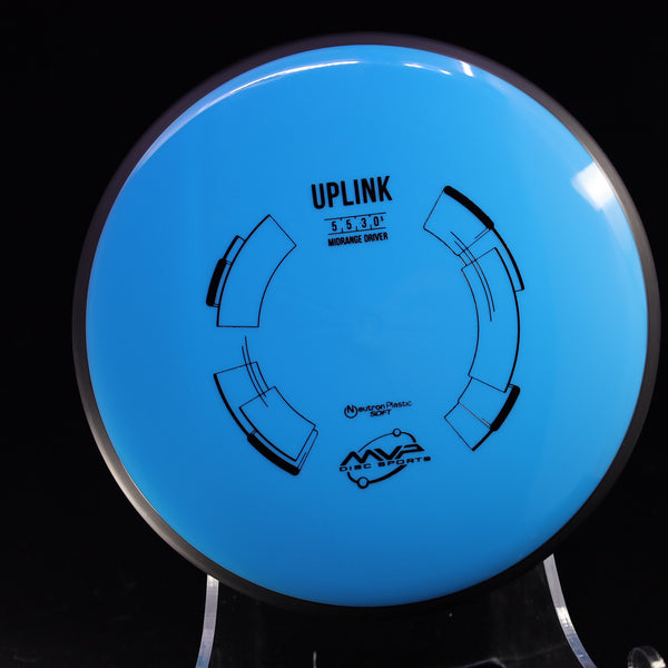 MVP - Uplink - Soft Neutron - Midrange 165-169 8 BLUE 168 Disc Golf junerelease midrange midrange driver MVP MVP Disc Sports neutron soft understable uplink