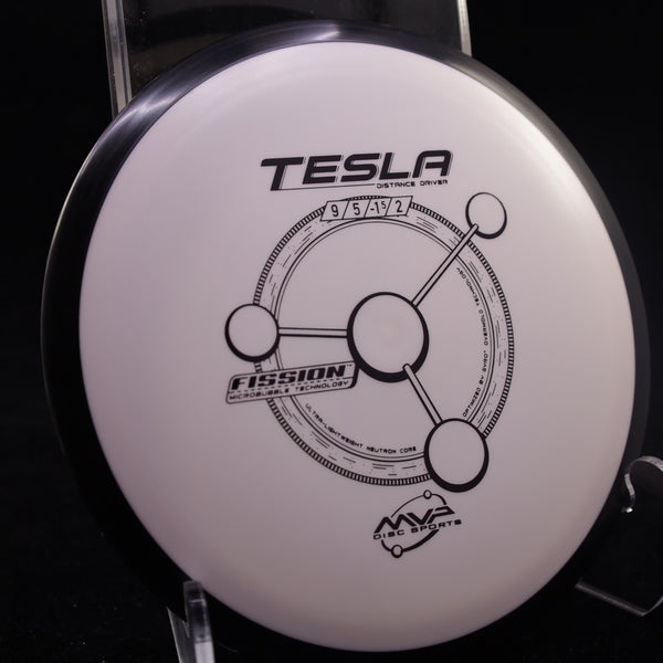 MVP - Tesla - Fission - Distance Driver 1 WHITE 158 control driver distance Distance Driver Driver MVP MVP Disc Sports mvpdiscsport neutron tesla