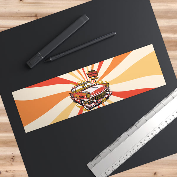 Bumper Sticker - "Hot Rod Driver" bumper sticker hot rod driver indoor and outdoor sticker