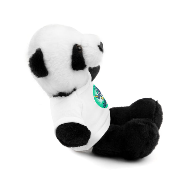 Stuffed Animals with Tee "GOLFDISCO" logo  - Panda, Lion, Bear, Bunny, Jaguar, and Sheep 8" tall