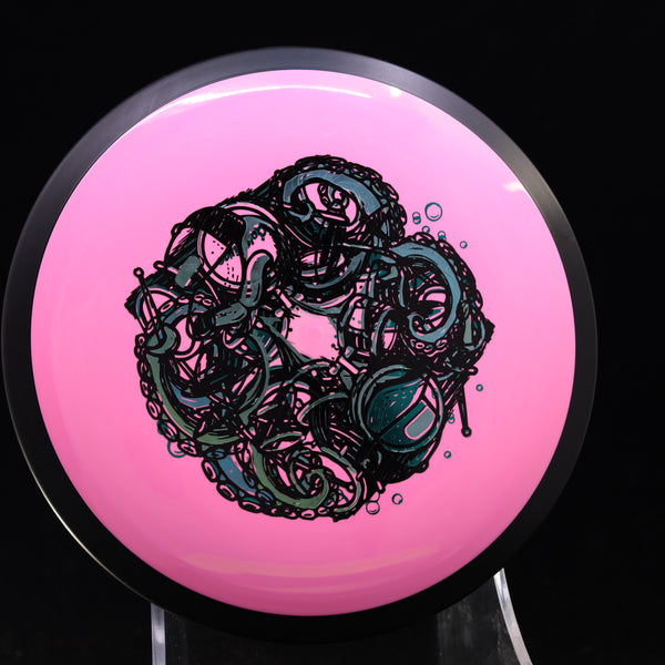 MISPRINTS - MVP - TRAIL - Neutron - GolfDisco Originals "Otto" 9 PINK 171 custom stamps Disc Golf GOLFDISCO ORIGINALS James MVP mvp neutron trail mvp trail octopus otto trail disc