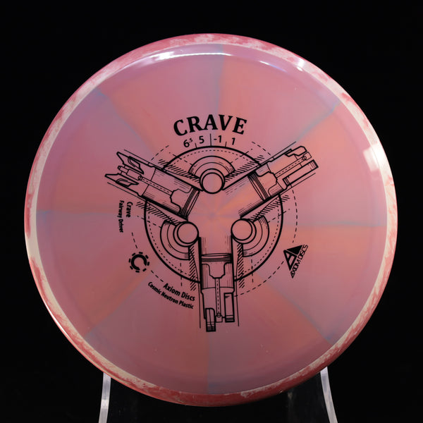 Axiom - Crave - Cosmic Neutron - Fairway Driver 170-175 7 PINK RED 174 axiom Axiom cosmic neutron crave axiom crave cosmic neutron cosmic Cosmic Neutron cosmic neutron crave crave fairway driver mvp neutron sara hokom signature disc