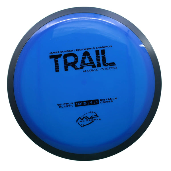 MVP - Trail - Neutron - James Conrad Line Distance Driver 165-169 30 BLUE 169 James Conrad Line MVP MVP Disc Sports MVP Neutron MVP Trail release date neutron