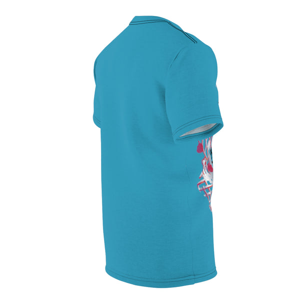 Unisex T shirt " 'TOUR DREAMS" A GolfDisco Original disc stamp design on a shirt (Choose: white or black stitching) Light Fabric/100% Polyester (4oz or 6 oz)