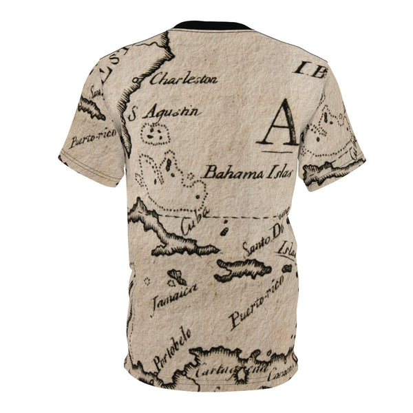 A T shirt "DISCS AHOY" A GolfDisco Originals, our custom art design disc stamp on a shirt - Light Fabric Casual Graphic Tee Country Life Tee Cute Animal Tee Eco Friendly Shirt Farmhouse Decor Tee Funny Animal Shirt Funny Gift Ideas Gift for Farmers golfdisco dude ocean pirate ship Playful Nature Shirt Rooster Graphic Tee sea life Summer Casual Wear Unique Animal Shirt Unisex Tee Shirt