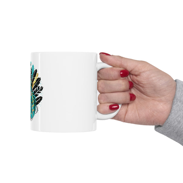 Ceramic Mug HURIT 11oz - A GolfDisco exclusive stamp design - tea - coffee cup