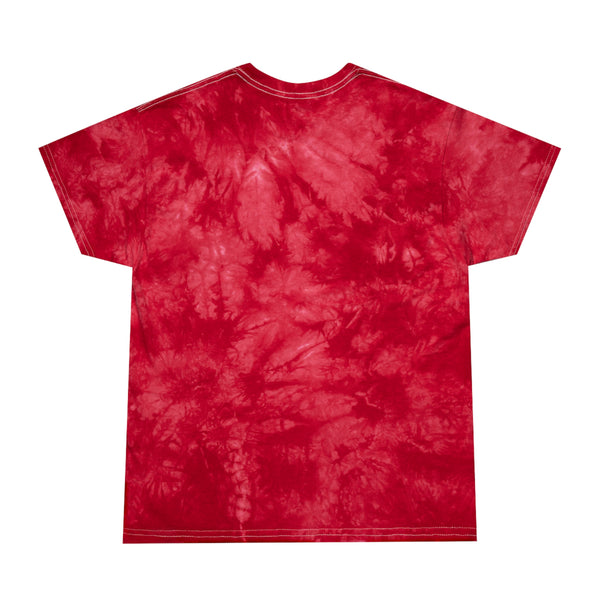 Tie-Dye Tee, "TOUR DREAMS" Our GolfDisco Original stamp on a shirt  ( Navy or red)