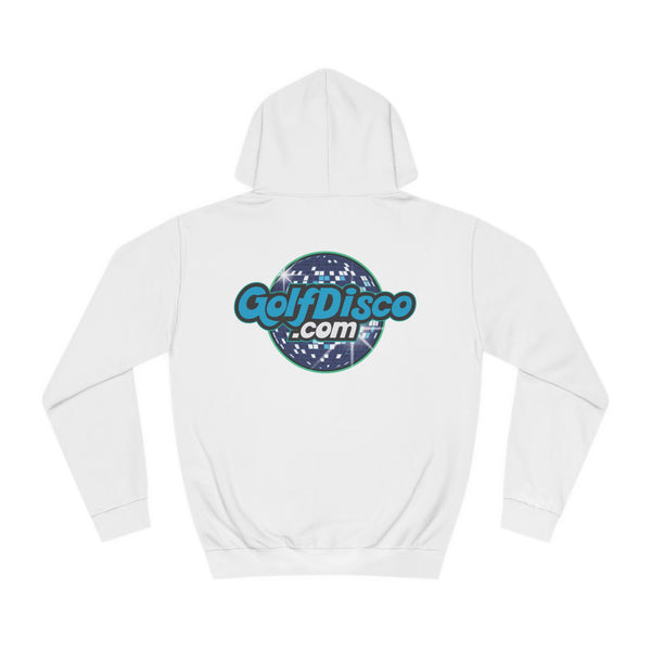 Hoodie "GolfDisco" Logo - College style sweatshirt (Medium-Heavy Fabric) Kangaroo pocket golfdisco hoodie golfdisco sweatshirt