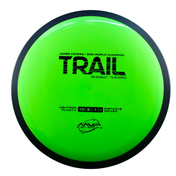 MVP - Trail - Neutron - James Conrad Line Distance Driver 165-169 49 LIME GREEN 166 James Conrad Line MVP MVP Disc Sports MVP Neutron MVP Trail release date neutron