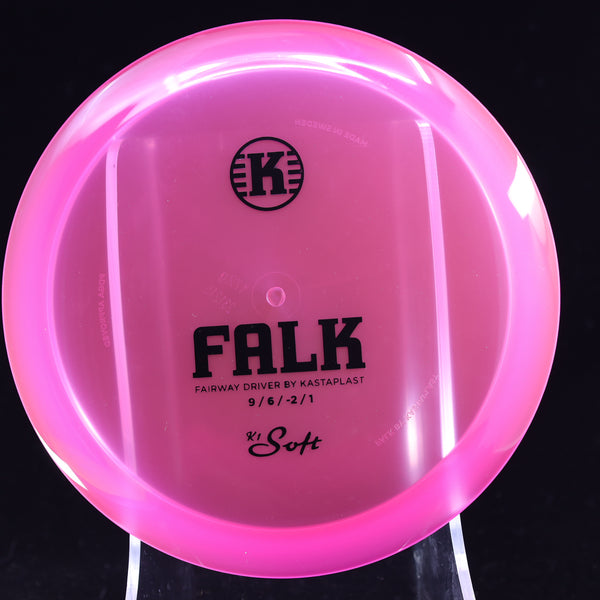 Kastaplast - Falk - K1 SOFT - Fairway Driver PINK BLACK 172 fairway driver falk kasta Kastaplast soft