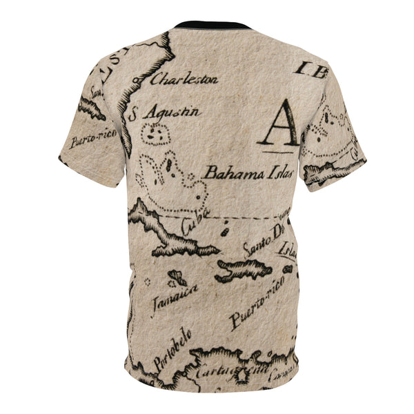 A T shirt "DISCS AHOY" A GolfDisco Originals, our custom art design disc stamp on a shirt - Light Fabric Casual Graphic Tee Country Life Tee Cute Animal Tee Eco Friendly Shirt Farmhouse Decor Tee Funny Animal Shirt Funny Gift Ideas Gift for Farmers golfdisco dude ocean pirate ship Playful Nature Shirt Rooster Graphic Tee sea life Summer Casual Wear Unique Animal Shirt Unisex Tee Shirt