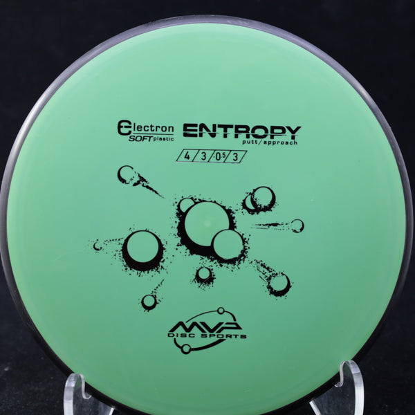 MVP Entropy - SOFT Electron - Stock Stamp GREEN 167 apprach approac approach Conrad Entropy flick forehand headwind James Overstable Putt Putter