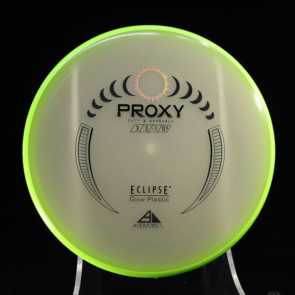 Axiom - Proxy - Eclipse GLOW - Putt & Approach 170-175 2 GREEN YELLOW 172 approach Axiom axiom discs axiom neutron Disc Golf disc golf discs disc golf discs for sale discs ecliopse MVP nuetron proxy put putt and approach