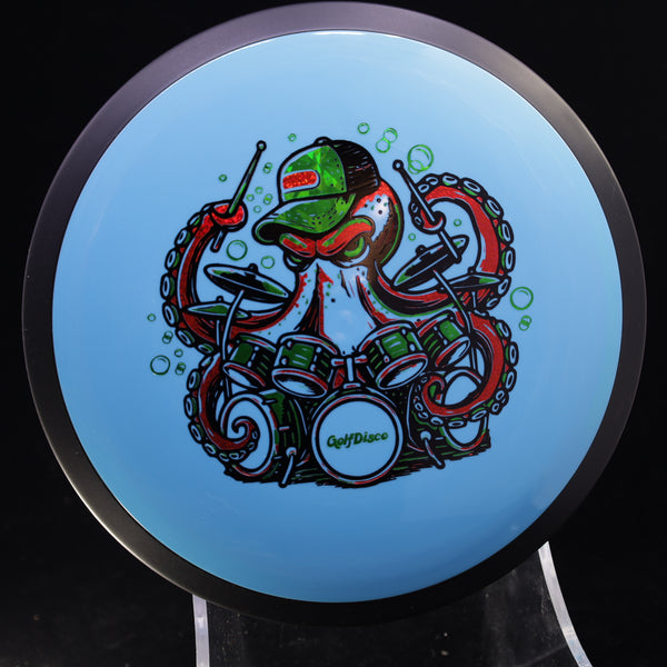 MVP - Trail - Neutron - GolfDisco Originals "Otto" 12 BLUE 174 custom stamps Disc Golf GOLFDISCO ORIGINALS James MVP mvp neutron trail mvp trail octopus otto trail disc