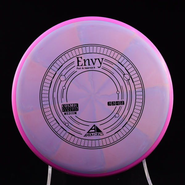 Axiom - Envy - Cosmic Electron - Medium - Putt & Approach 165-169 1 PURPLE PURPLE 168 APPROACH PUTTER Cosmic disc golf discs disc golf discs for sale discs Driving putter electron envy Putt and Approach Putter Putting z